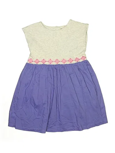 Pre-owned Tea Kids' Dress In Purple