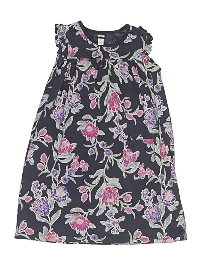 Pre-owned Tea Kids' Dress In Purple