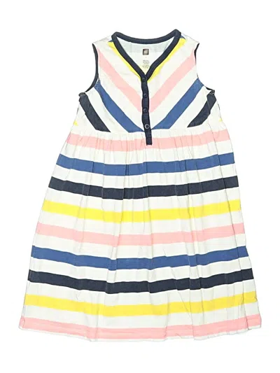 Pre-owned Tea Kids' Dress In Yellow