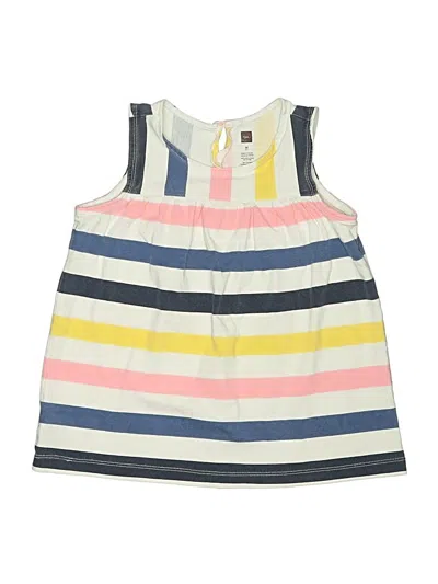 Pre-owned Tea Kids' Dress In Yellow