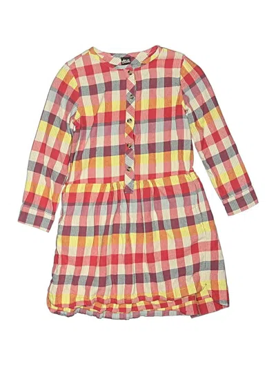 Pre-owned Tea Kids' Dress In Yellow