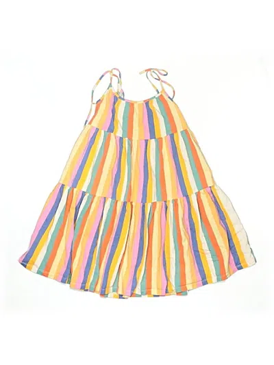 Pre-owned Tea Kids' Dress In Yellow