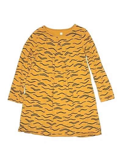 Pre-owned Tea Kids' Dress In Yellow