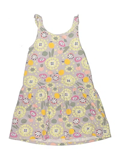 Pre-owned Tea Kids' Dress In Yellow