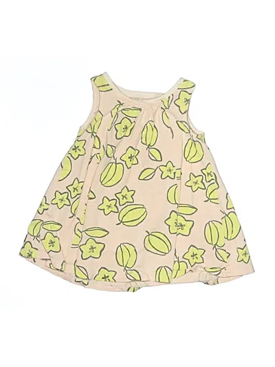 Pre-owned Tea Kids' Dress In Yellow