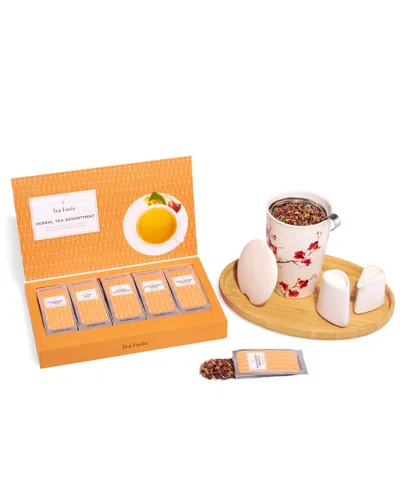 Tea Forte Nature's Escape Single Steep Tea Set In Multi