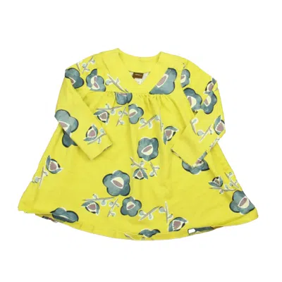 Tea Kids' Girls Green Blue Dress