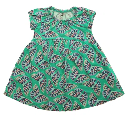Tea Kids' Girls Green Purple Dress