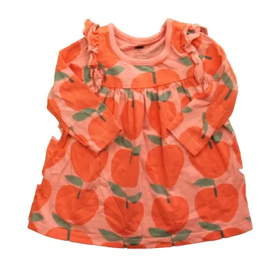 Tea Kids' Girls Pink Apple Dress