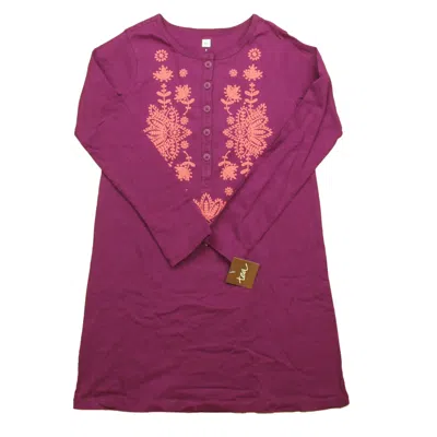 Tea Kids' Girls Purple Pink Dress