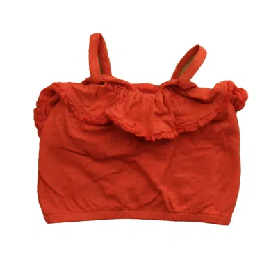 Tea Kids' Girls Red Tank Top