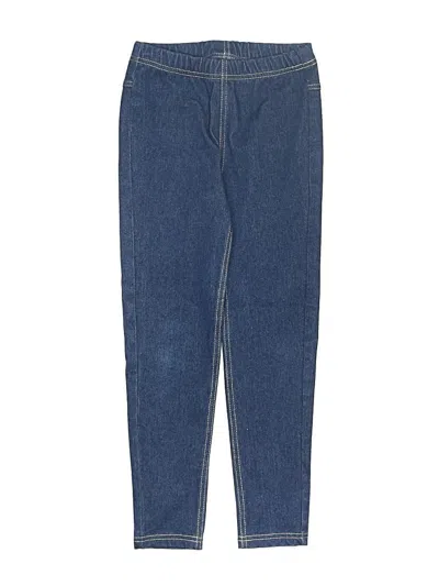 Pre-owned Tea Kids' Jeggings In Blue