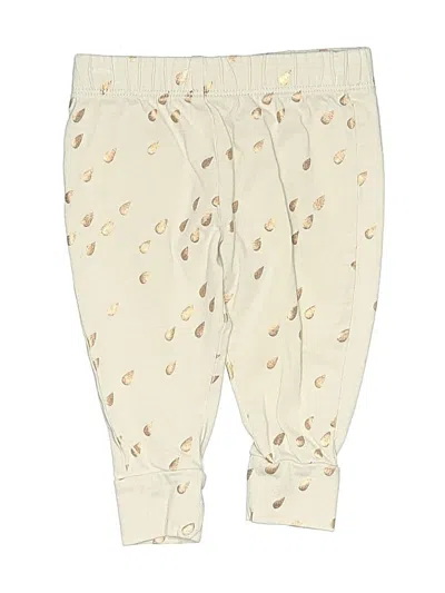 Pre-owned Tea Babies' Khaki Pant In White