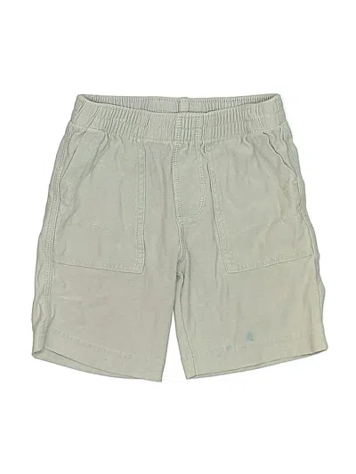Pre-owned Tea Kids' Khaki Shorts In Green
