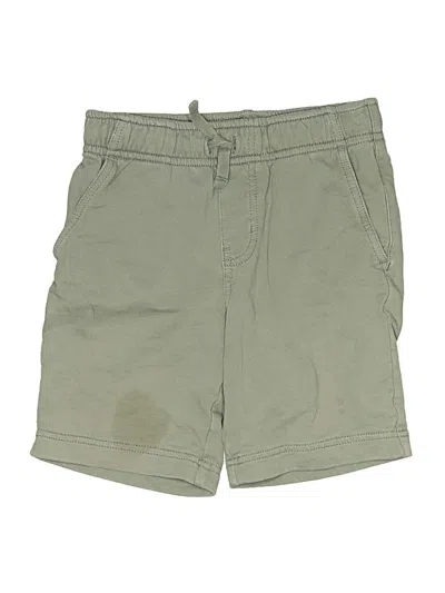 Pre-owned Tea Kids' Khaki Shorts In Green