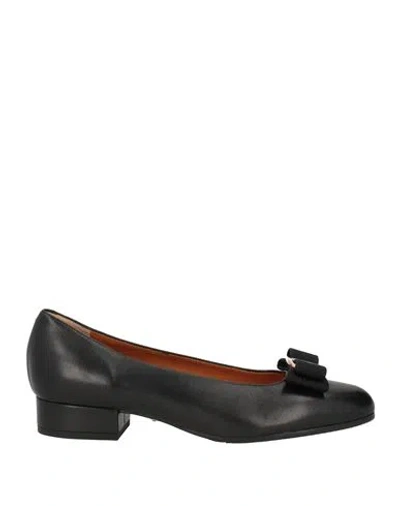 Tea Korini Woman Ballet Flats Black Size 6 Leather