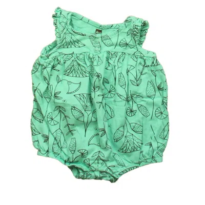 Pre-owned Tea Kids' L Black Romper In Blue