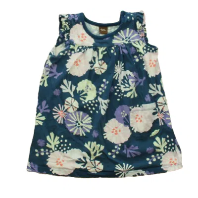 Tea Kids' L Floral Dress In Multi