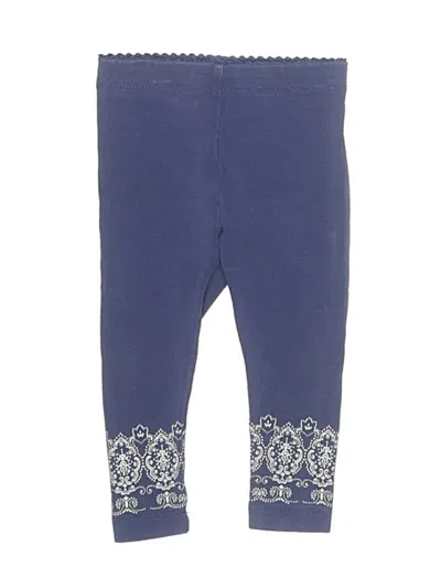 Pre-owned Tea Babies' Leggings In Blue