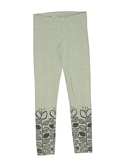 Pre-owned Tea Babies' Leggings In Gray
