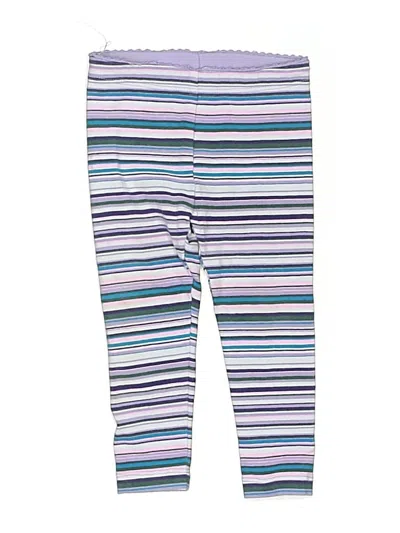 Pre-owned Tea Babies' Leggings In Purple