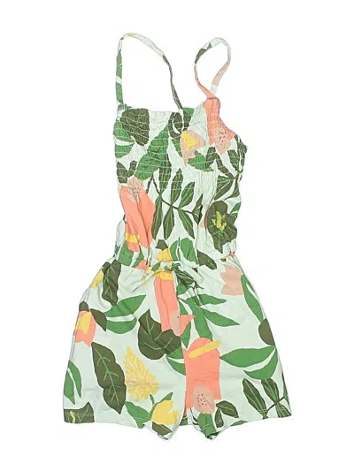Pre-owned Tea Kids' Leotard In Green