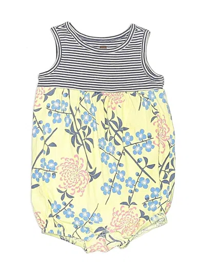 Pre-owned Tea Kids' Leotard In Yellow