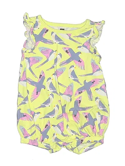 Pre-owned Tea Kids' Leotard In Yellow