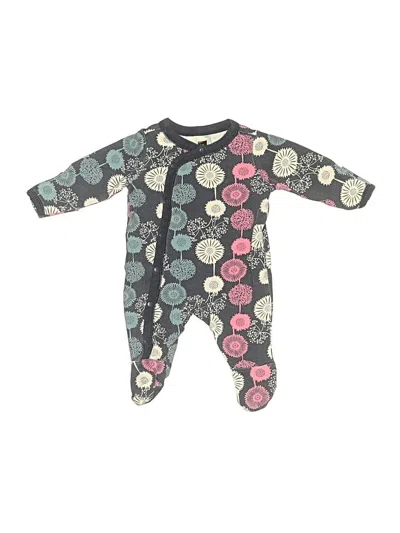 Pre-owned Tea Babies' Long Sleeve Onesie In Black