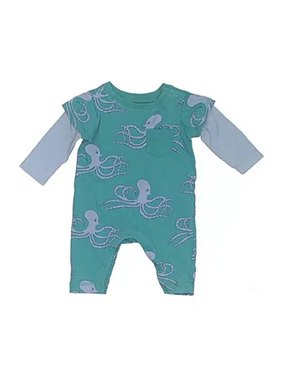Pre-owned Tea Babies' Long Sleeve Onesie In L