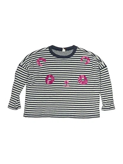 Pre-owned Tea Kids' Long Sleeve T-shirt In Gray