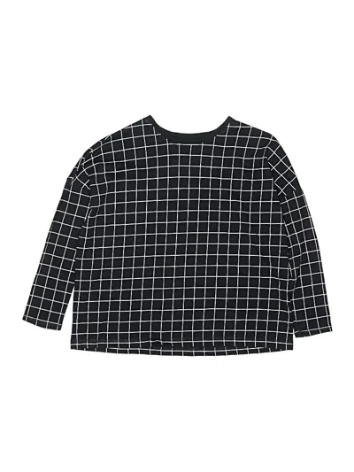 Pre-owned Tea Kids' Long Sleeve T-shirt In Black