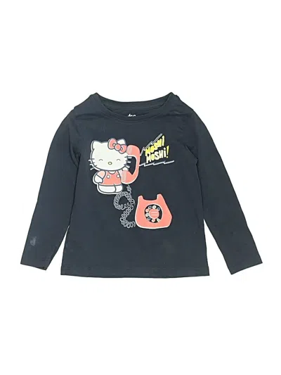 Pre-owned Tea Kids' Long Sleeve T-shirt In Blue