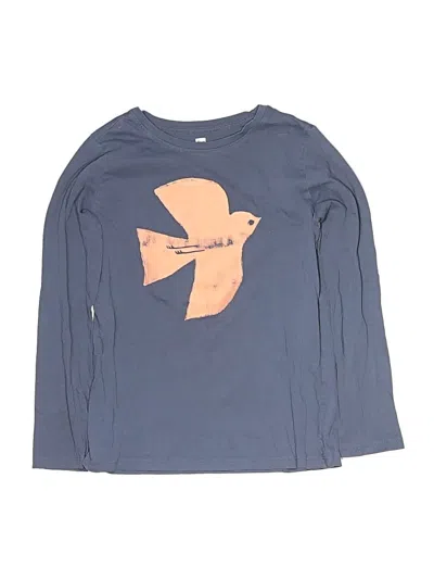 Pre-owned Tea Kids' Long Sleeve T-shirt In Blue