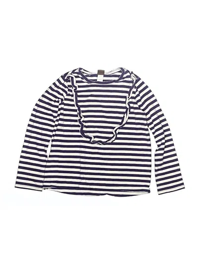 Pre-owned Tea Kids' Long Sleeve T-shirt In Blue