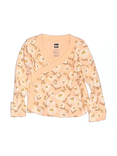 Pre-owned Tea Babies' Long Sleeve T-shirt In Gold