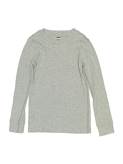 Pre-owned Tea Kids' Long Sleeve T-shirt In Gray