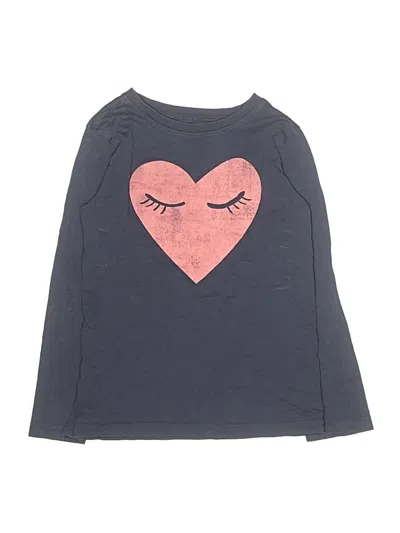 Pre-owned Tea Kids' Long Sleeve T-shirt In Gray