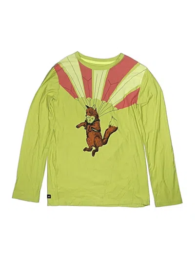 Pre-owned Tea Kids' Long Sleeve T-shirt In Green