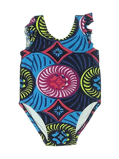 Pre-owned Tea Babies' One Piece Swimsuit In Blue
