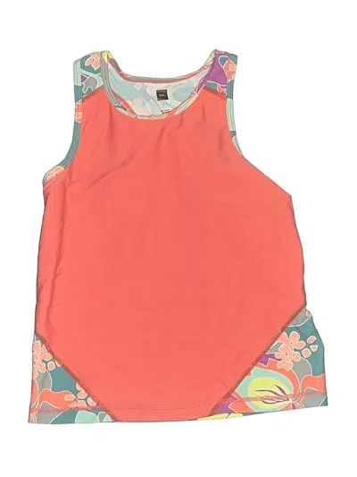 Pre-owned Tea Kids' One Piece Swimsuit In Orange