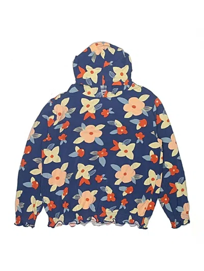 Pre-owned Tea Kids' Pullover Hoodie In Blue