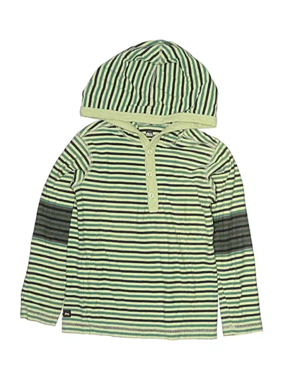 Pre-owned Tea Kids' Pullover Hoodie In Green