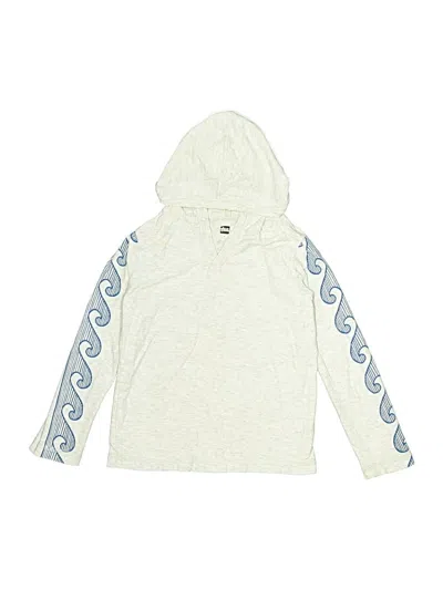 Pre-owned Tea Kids' Pullover Hoodie In Silver