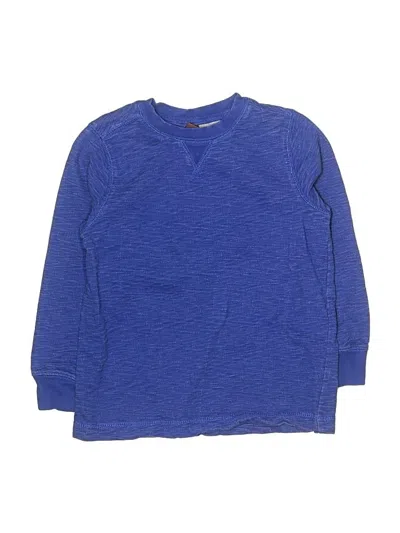 Pre-owned Tea Kids' Pullover Sweater In Blue