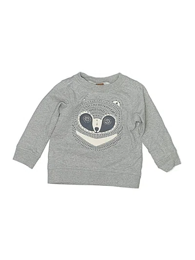 Pre-owned Tea Babies' Pullover Sweater In Gray