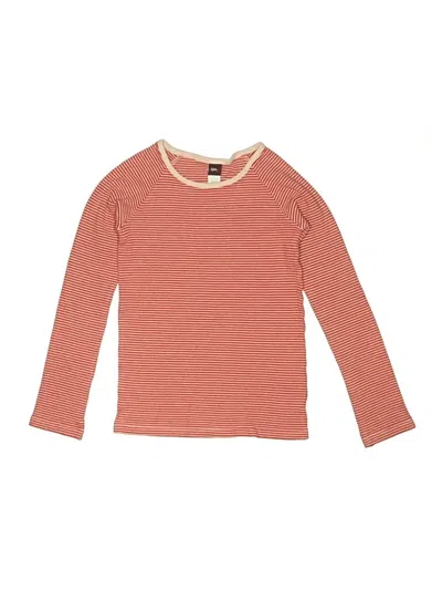 Pre-owned Tea Kids' Pullover Sweater In Orange