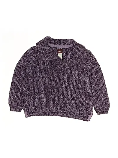 Pre-owned Tea Kids' Pullover Sweater In Purple