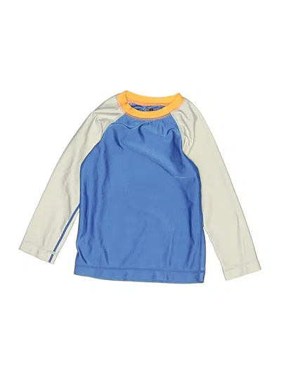 Pre-owned Tea Kids' Rash Guard In Blue