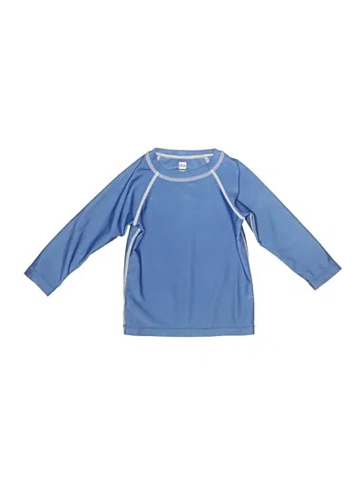 Pre-owned Tea Kids' Rash Guard In Blue